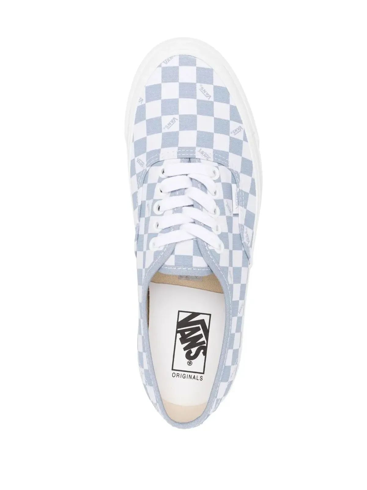 Vans チェック柄スニーカー - ブルー - 画像4
