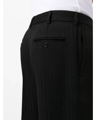 Saint Laurent ピンストライプ ストレートレッグパンツ - サムネイル5