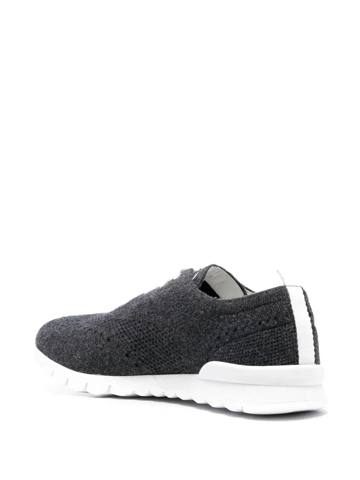 Kiton ニット地のローカットスニーカー - 画像3