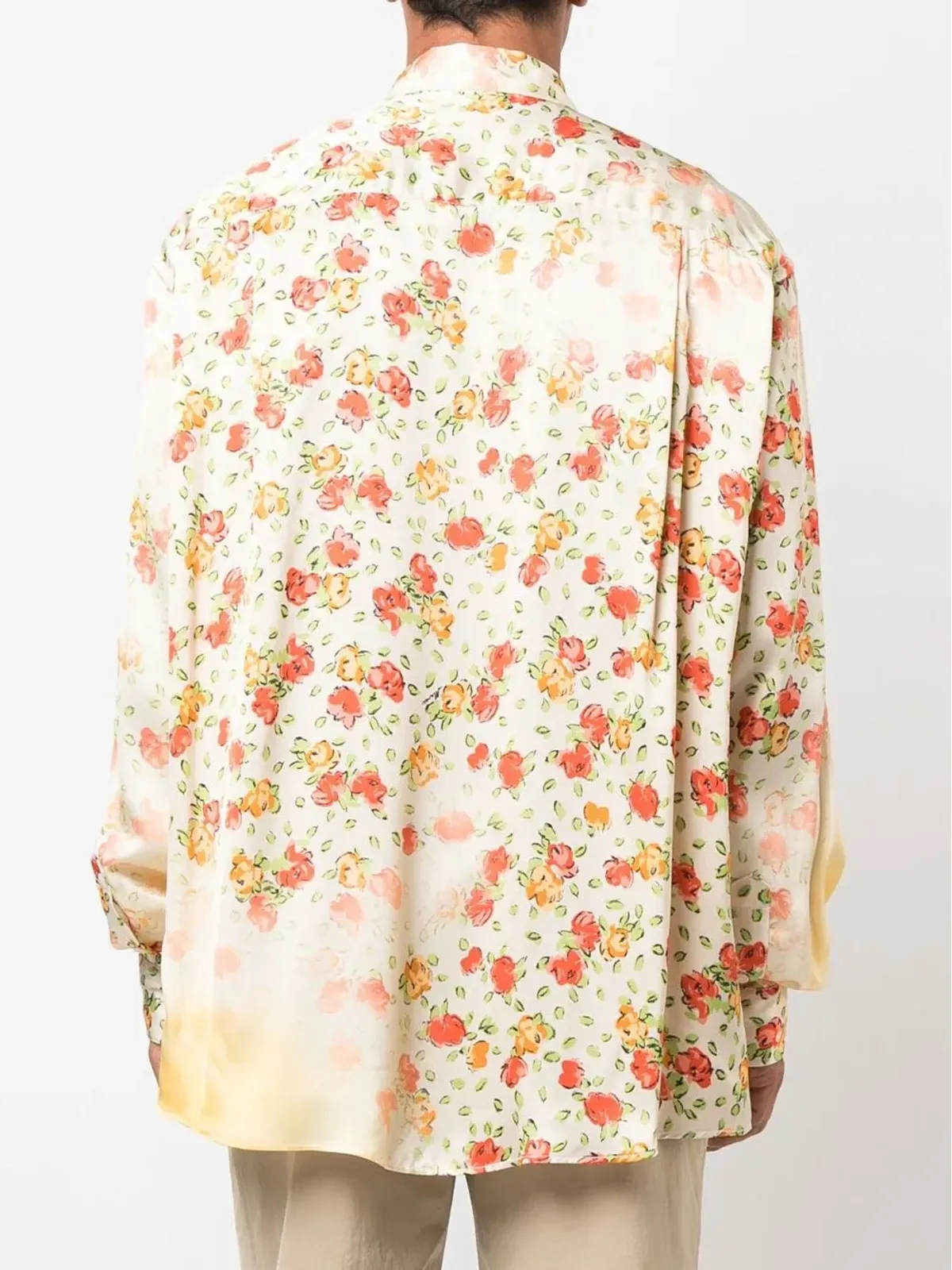 Marni 花柄プリント長袖シャツ - Neutrals - 画像4