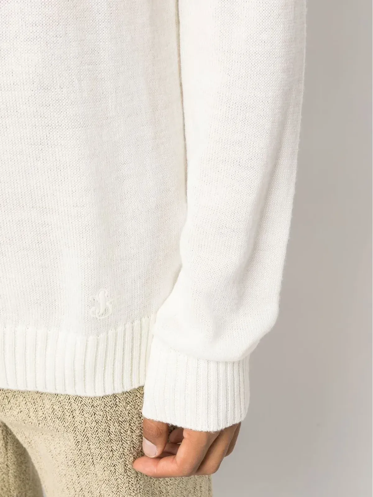 Jil Sander ロールネックニットセーター - 画像5