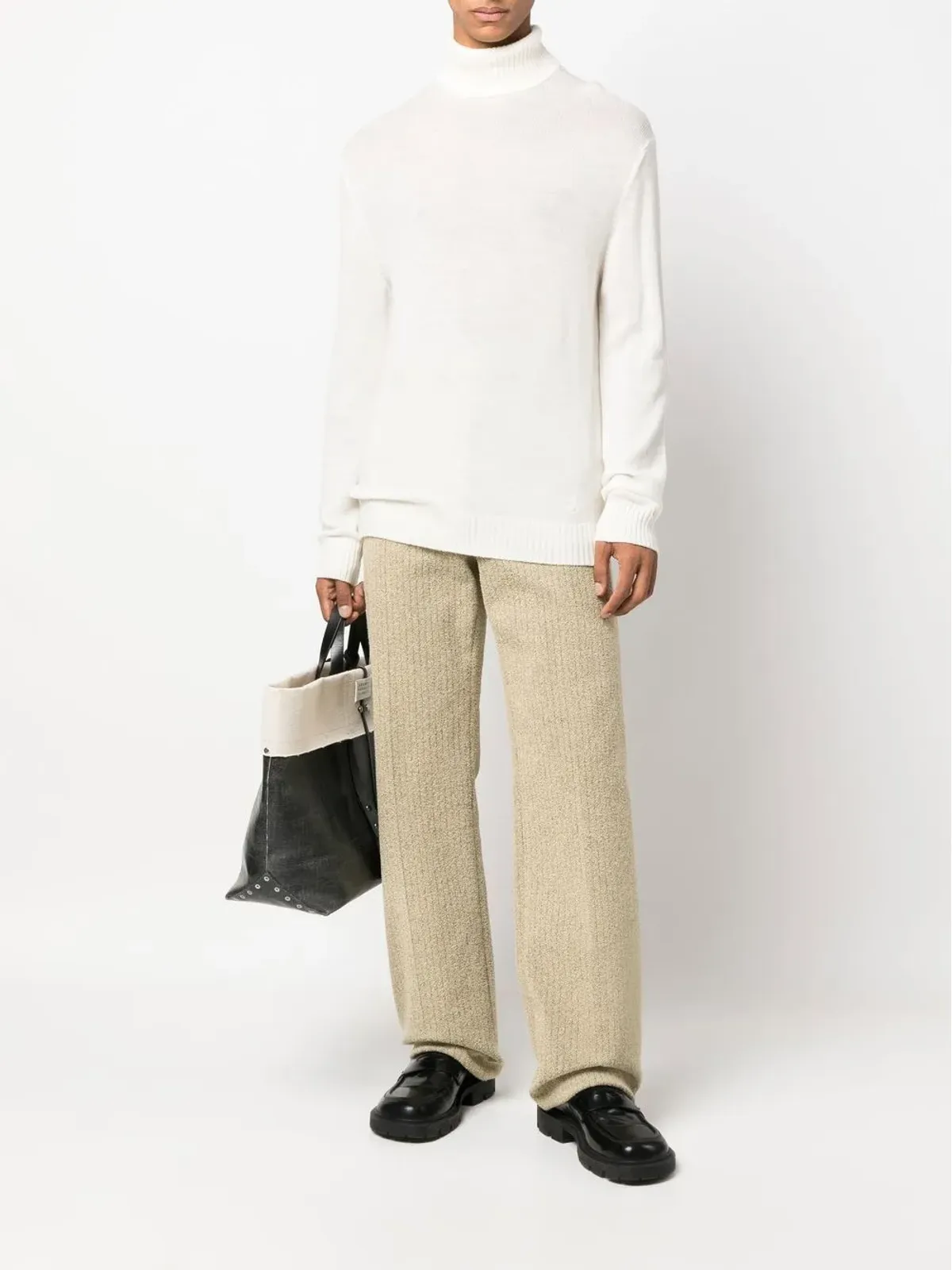 Jil Sander ロールネックニットセーター - 画像2