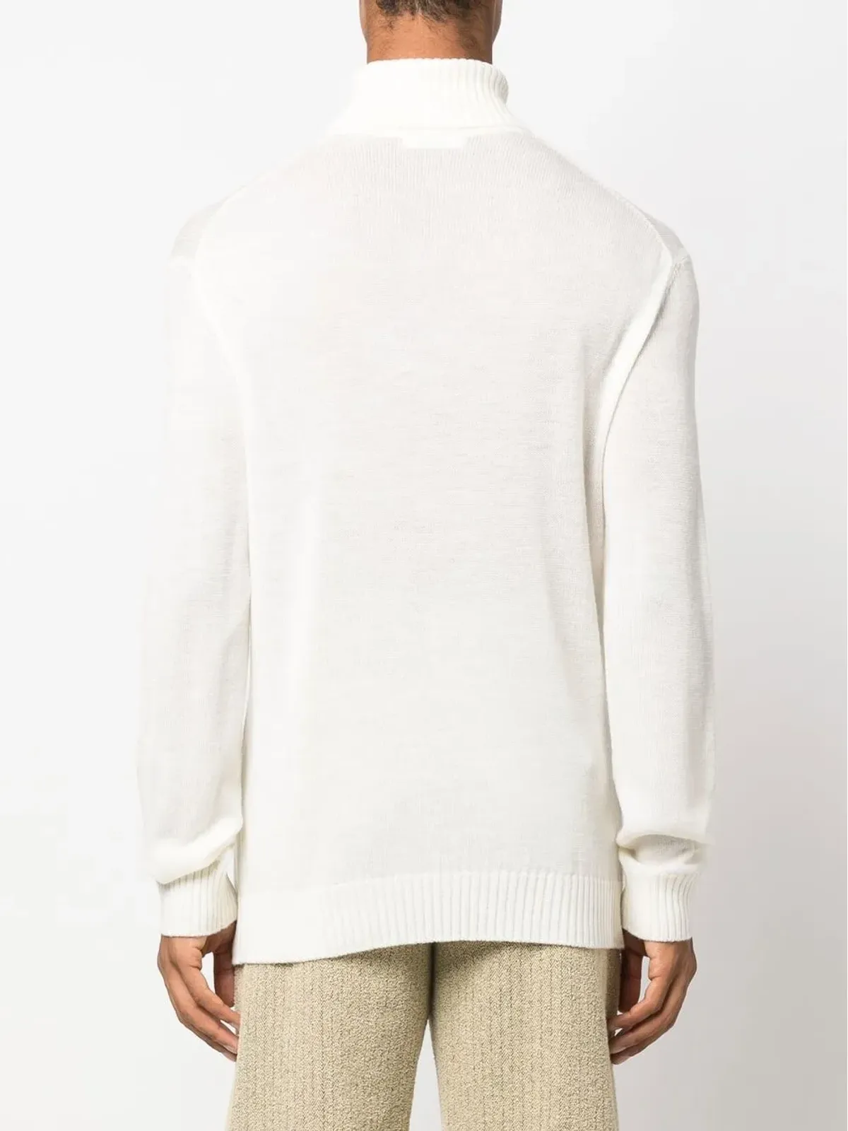 Jil Sander ロールネックニットセーター - 画像4