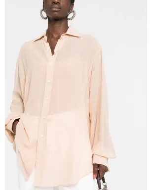 Maison Margiela フォーステッチ シルクシャツ - サムネイル5
