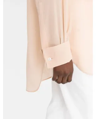 Maison Margiela フォーステッチ シルクシャツ - サムネイル3