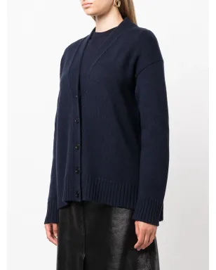 Jil Sander Vネックニットカーディガン - サムネイル3