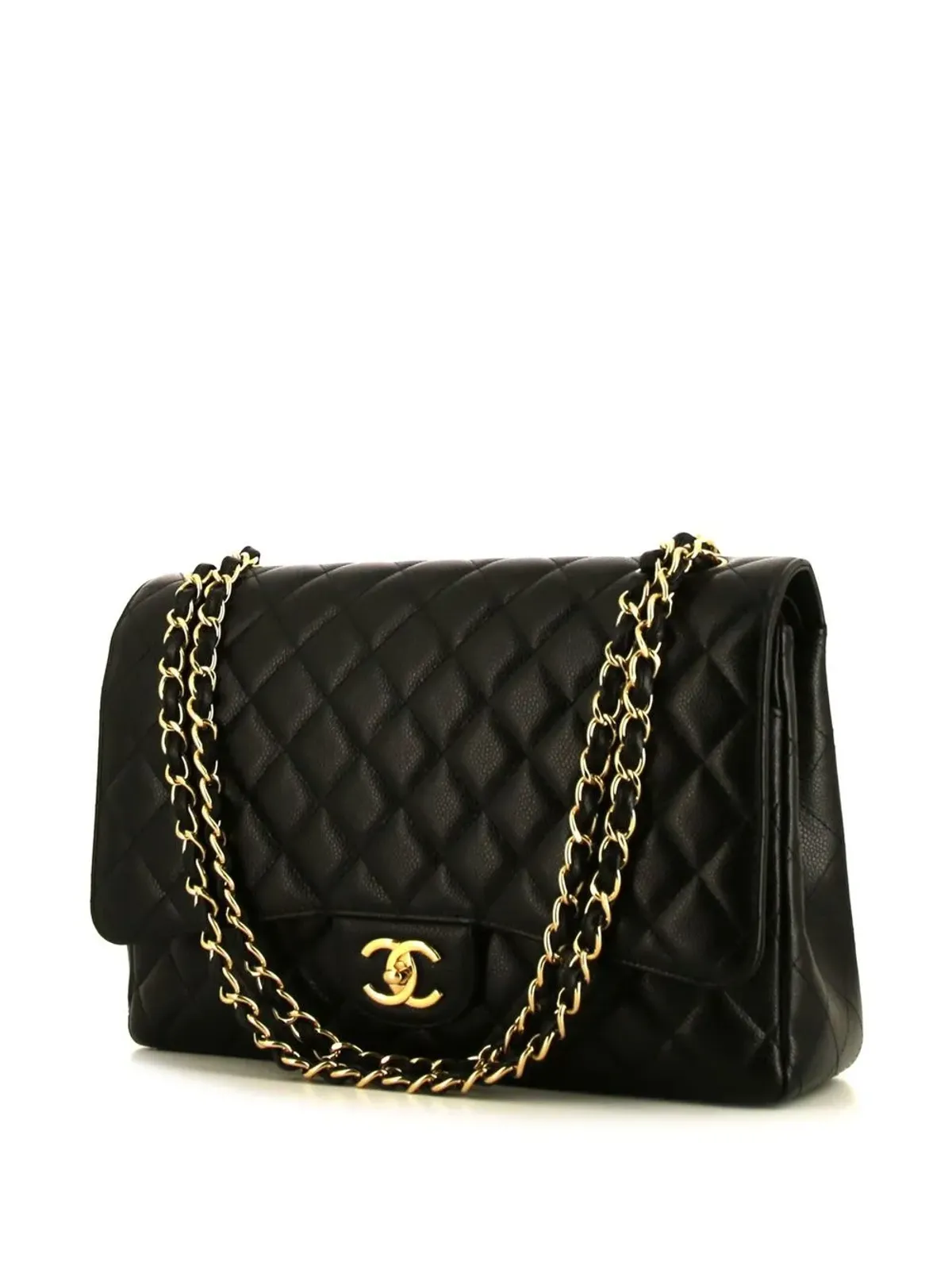 CHANEL Pre-Owned タイムレス ジャンボ クラシック フラップ ショルダーバッグ - 画像3