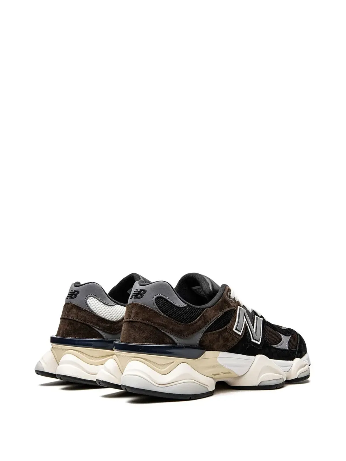 New Balance 9060 ブラウン ロー・トップスニーカー - 画像3