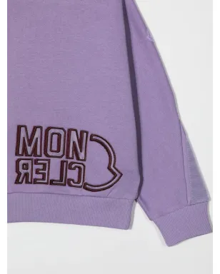 Moncler Enfant ロゴプリント コットン クルーネック スウェットシャツ - サムネイル3