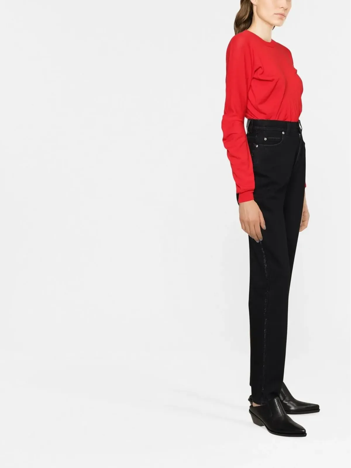 Alexander McQueen ストレートレッグジーンズ - 画像3