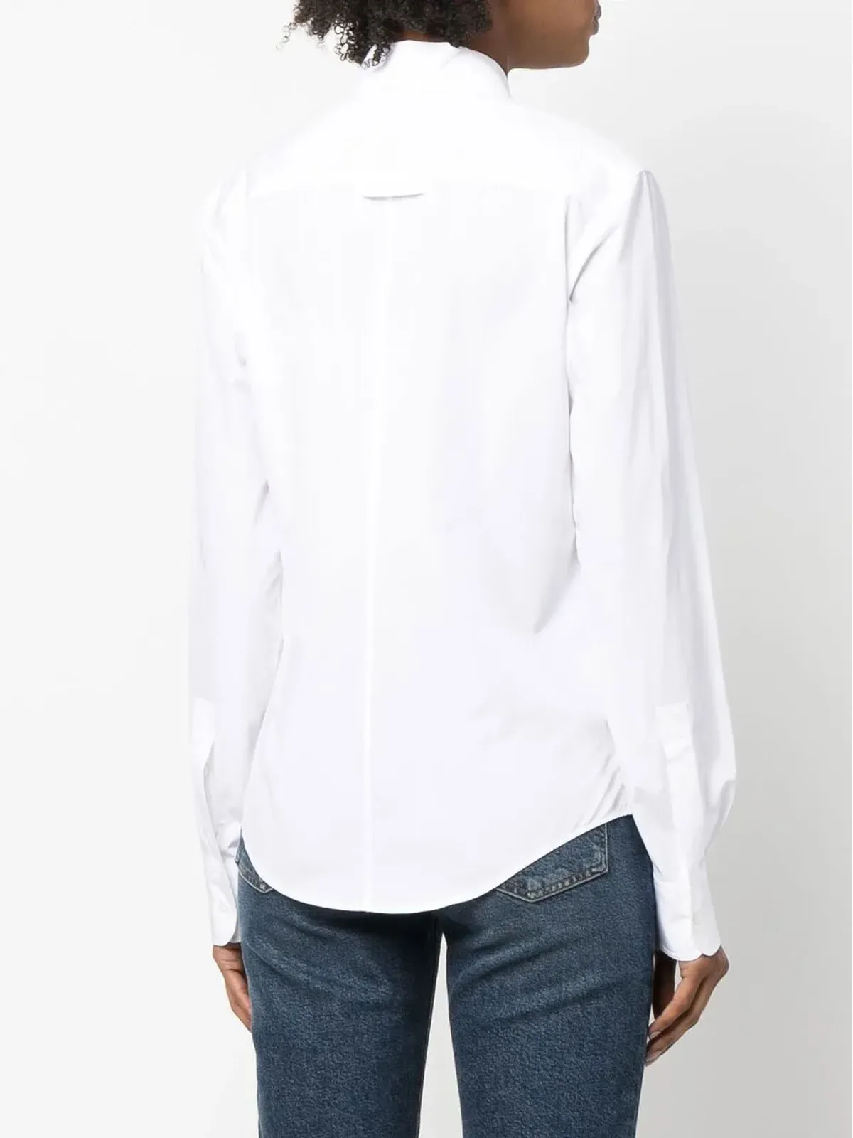 Stella McCartney patch-pocket workwear shirt - 画像4