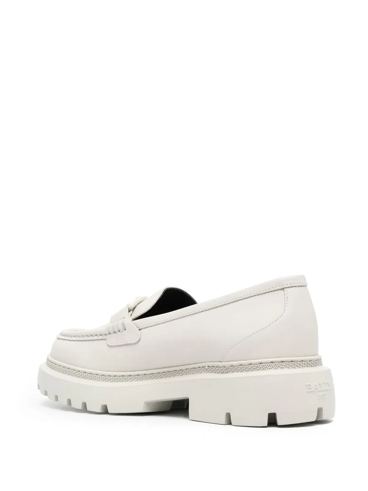 Bally トーン ロゴプレート ローファー - 画像3