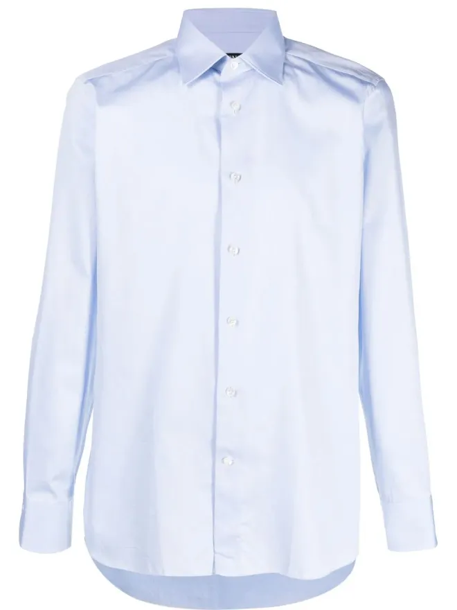 ZEGNA Zegna ボタンアップ コットンシャツの商品画像