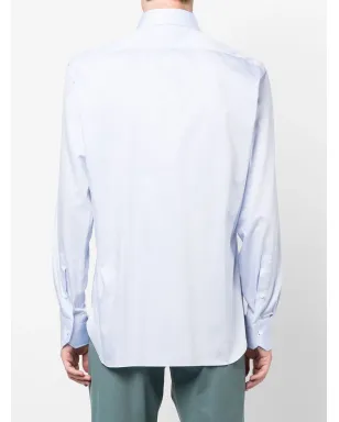 Zegna ボタンアップ コットンシャツ - サムネイル4