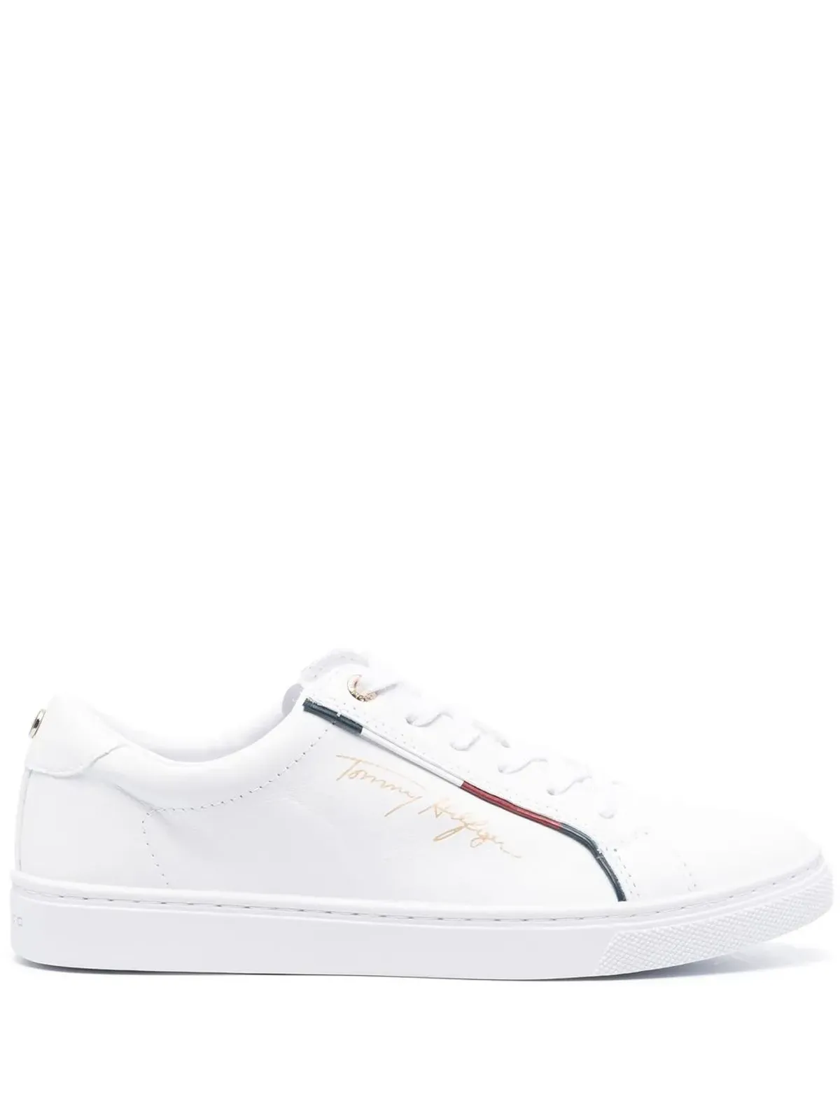 Tommy Hilfiger ロゴプリント ローカットスニーカー - White - 画像1