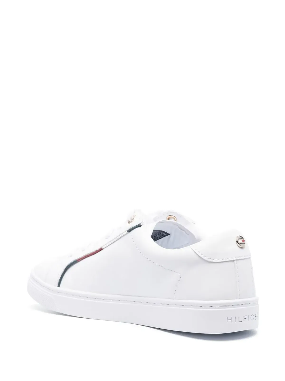 Tommy Hilfiger ロゴプリント ローカットスニーカー - White - 画像3