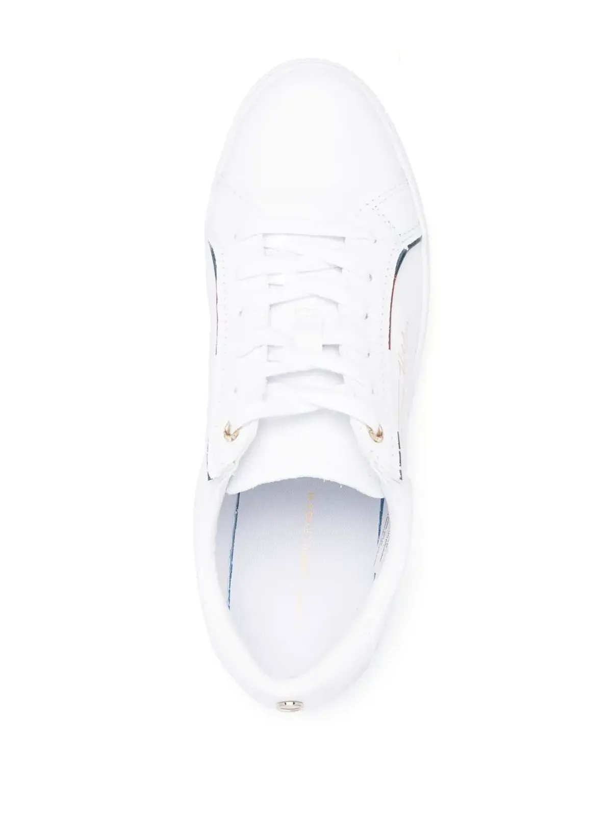 Tommy Hilfiger ロゴプリント ローカットスニーカー - White - 画像4