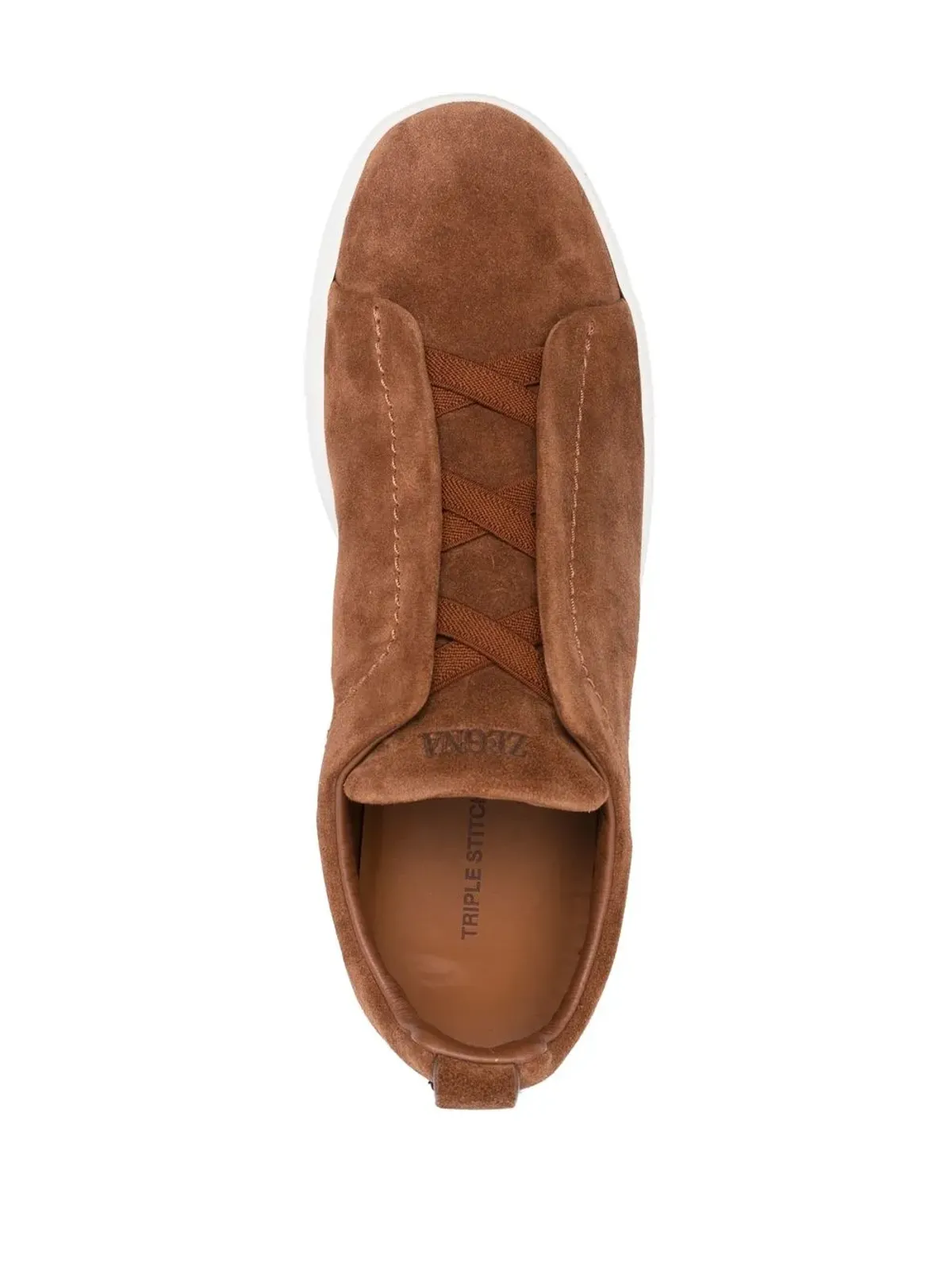 Zegna ローカットスリップオンスニーカー - 画像4