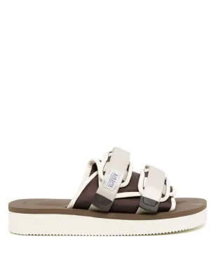 Suicoke MOTO-PO touch-strap sandals - Brown - サムネイル1