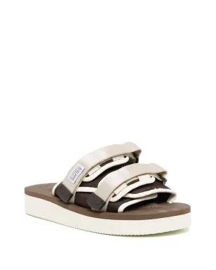 Suicoke MOTO-PO touch-strap sandals - Brown - サムネイル2