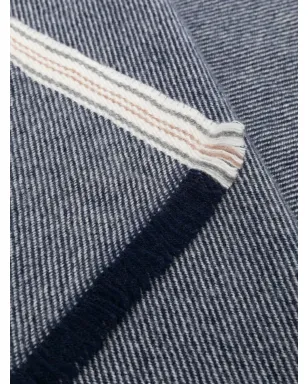 Brunello Cucinelli フリンジ付きカシミアスカーフ - サムネイル3