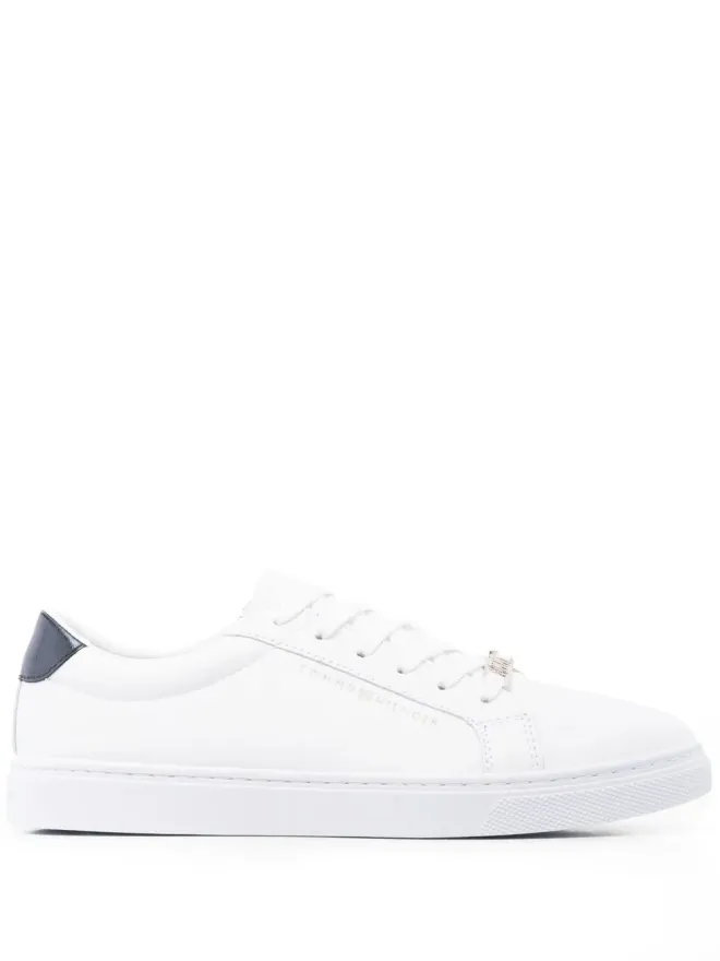Tommy Hilfiger Tommy Hilfiger ロゴプレートディテール スニーカー - Whiteの商品画像
