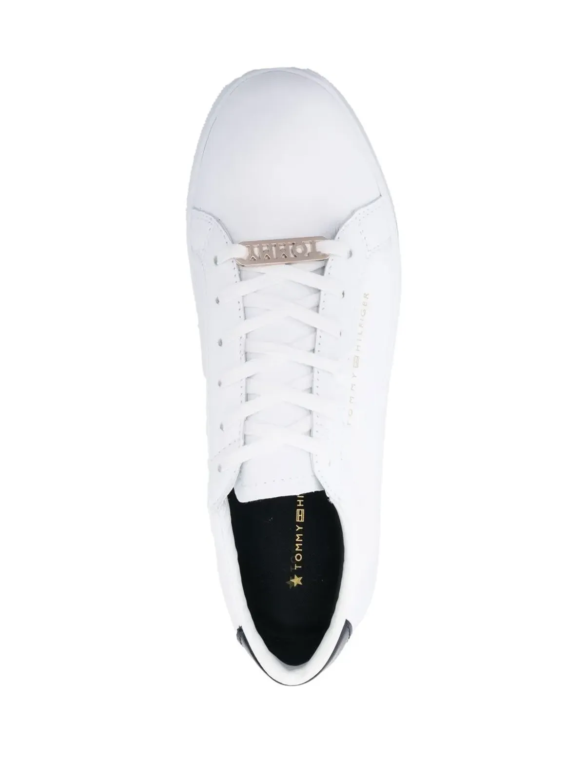 Tommy Hilfiger ロゴプレートディテール スニーカー - White - 画像4