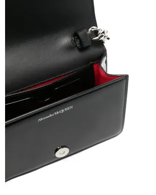 Alexander McQueen フォー・リング パテントレザー トートバッグ - サムネイル5