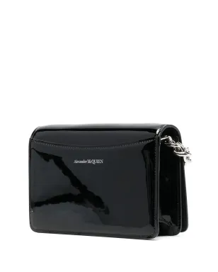 Alexander McQueen フォー・リング パテントレザー トートバッグ - サムネイル3