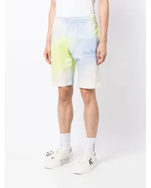BLUE SKY INN embroidered-logo tie-dye shorts - サムネイル3