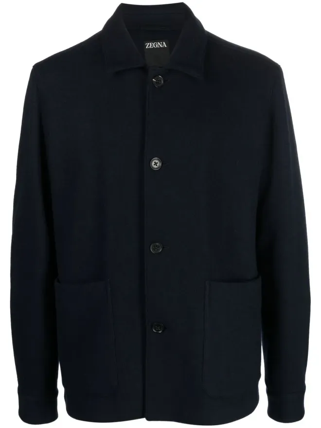 ZEGNA Zegna アルペ チョア ボタンアップ シャツジャケットの商品画像
