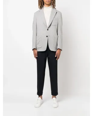 Canali シングルブレスト ウールブレザー（グレー） - サムネイル2