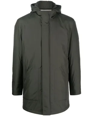 Corneliani ジップファスナー付きフードコート - サムネイル1