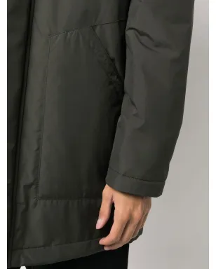 Corneliani ジップファスナー付きフードコート - サムネイル5