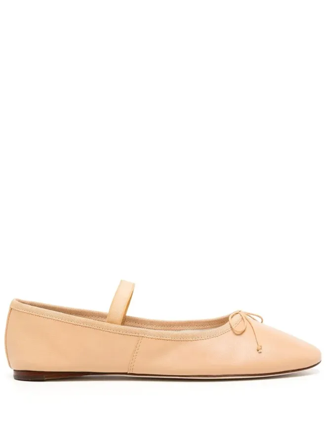 Loeffler Randall Loeffler Randall レオニー ソフトレザー バレエフラット - オレンジの商品画像