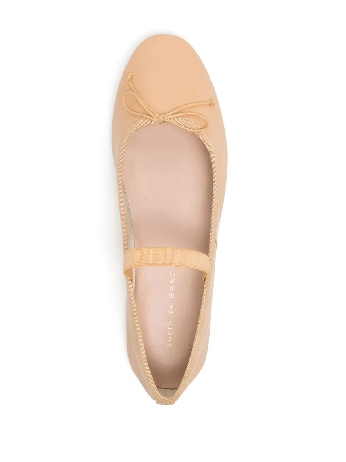 Loeffler Randall レオニー ソフトレザー バレエフラット - オレンジ - 画像4