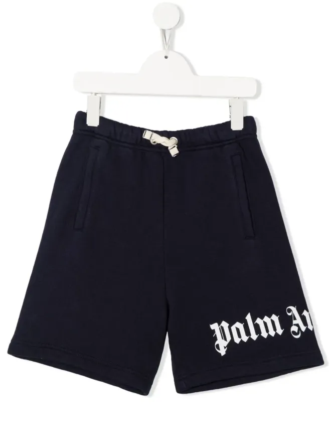 Palm Angels Kids Palm Angels Kids ロゴプリントショーツの商品画像