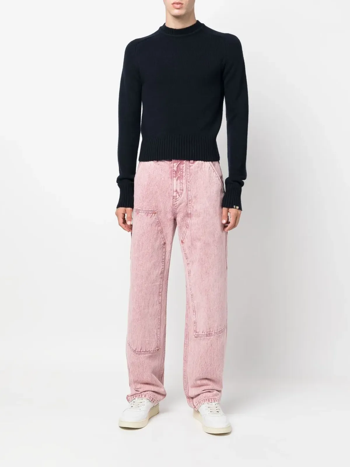 Extreme Cashmere モックネック カシミヤ ジャンパー - 画像2