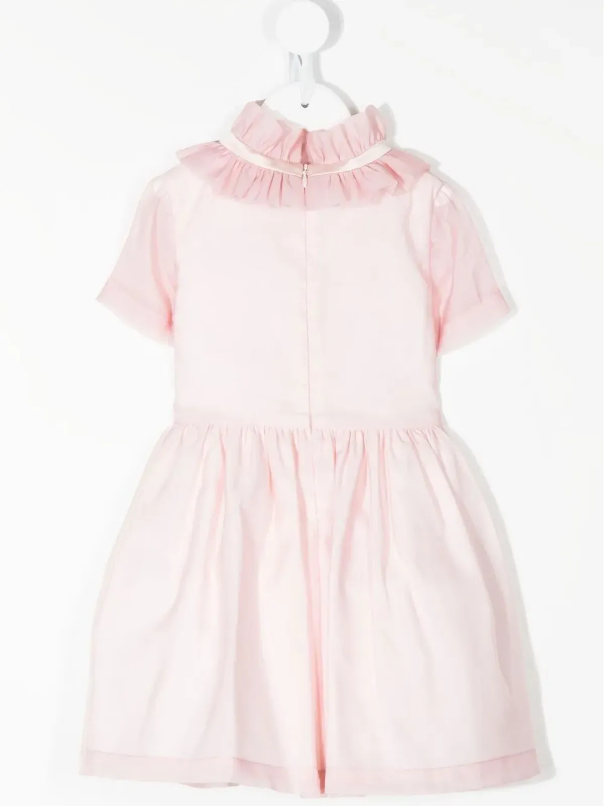 Hucklebones London リボンディテール半袖ドレス - ピンク - 画像2