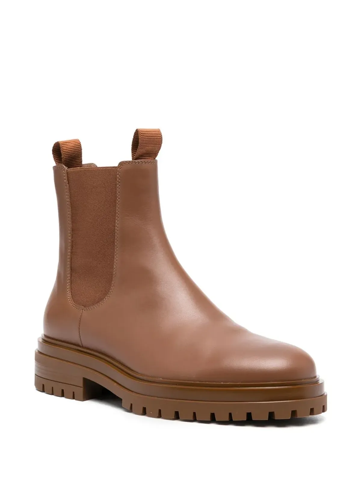 Gianvito Rossi ラウンドトゥ アンクルブーツ - 画像2