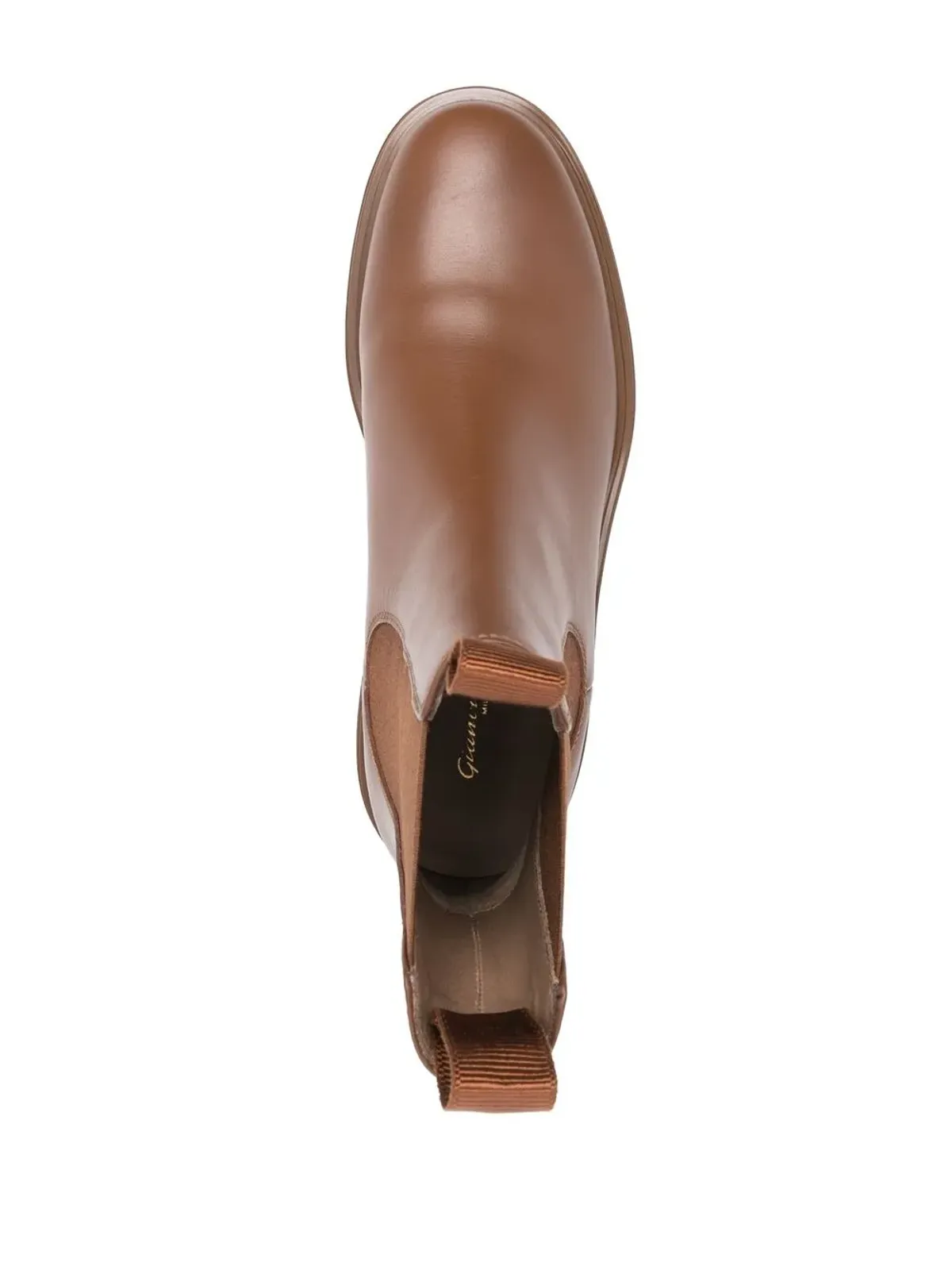 Gianvito Rossi ラウンドトゥ アンクルブーツ - 画像4