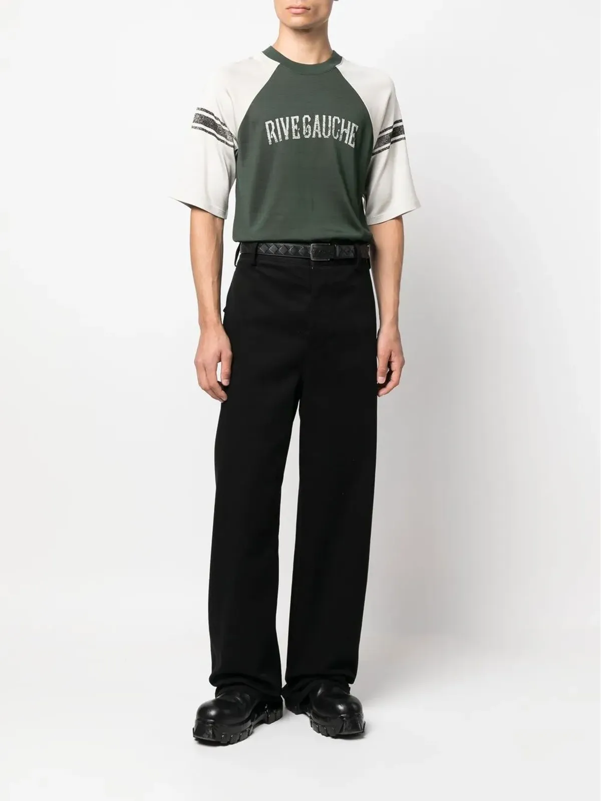 Saint Laurent リヴ・ゴーシュ ラグラン Tシャツ - 画像2