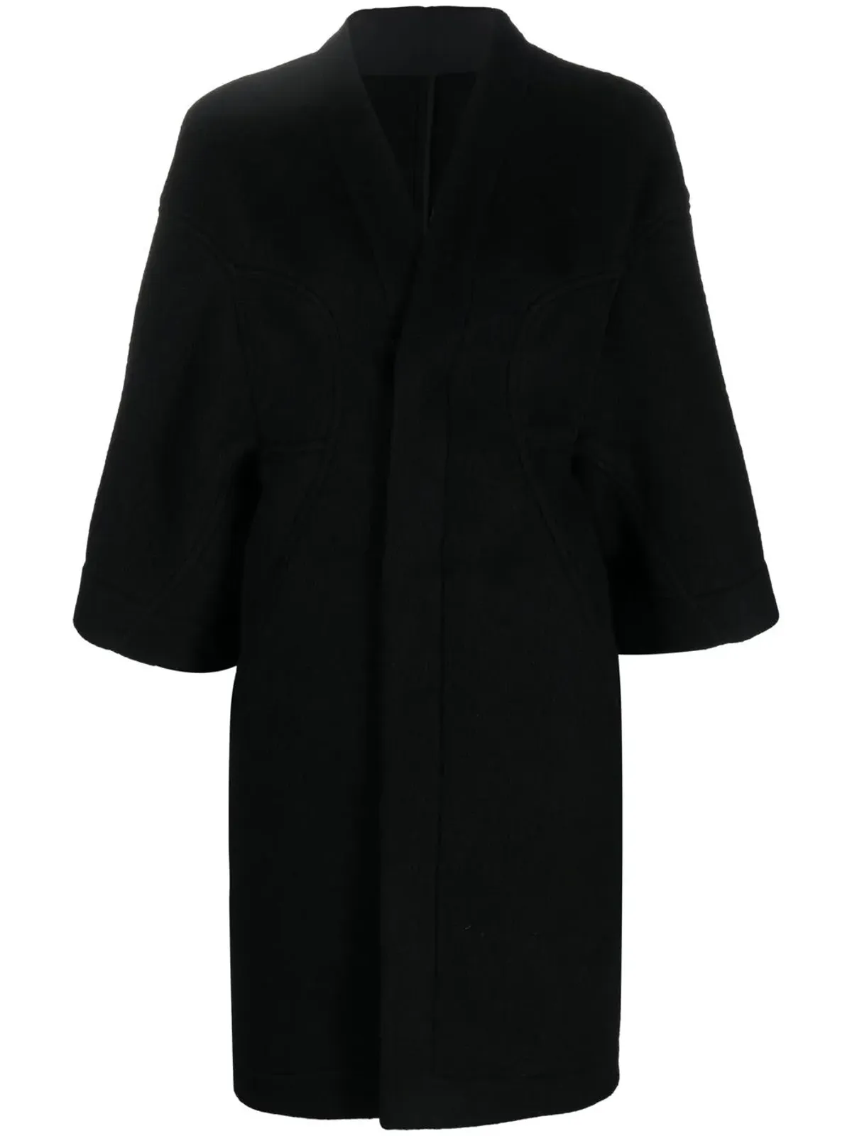 Rick Owens ウールのシングルブレストコート - 画像1
