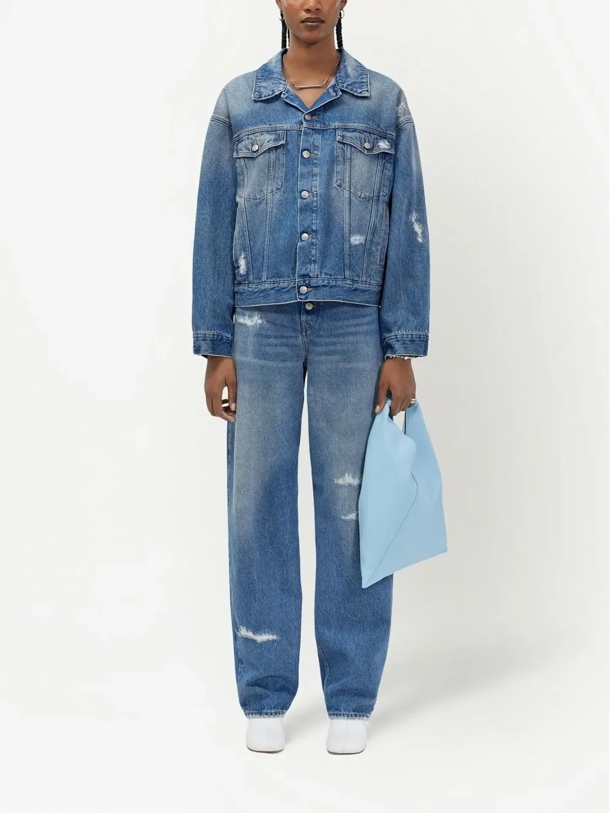 MM6 Maison Margiela デニムジャケット - 画像3
