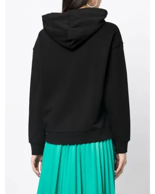 Armani Exchange ロゴ刺繍入りリブトリムのフーディ - サムネイル4