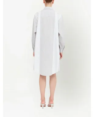 MM6 Maison Margiela ストライプシャツドレス - サムネイル4