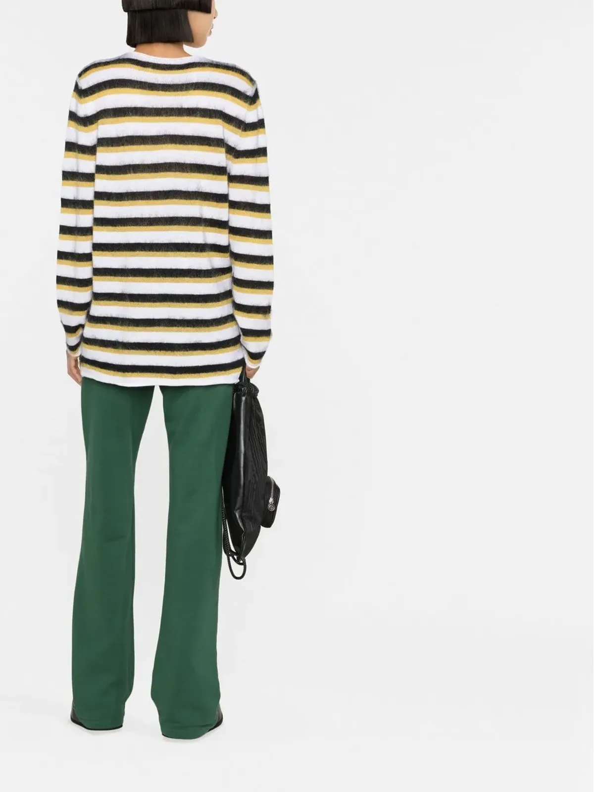 Marni ブラッシュドストライプのジャンパー - 画像3