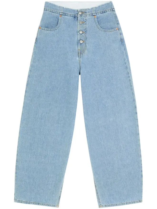 MM6 Maison Margiela MM6 Maison Margiela ミッドライズ クロップドジーンズの商品画像