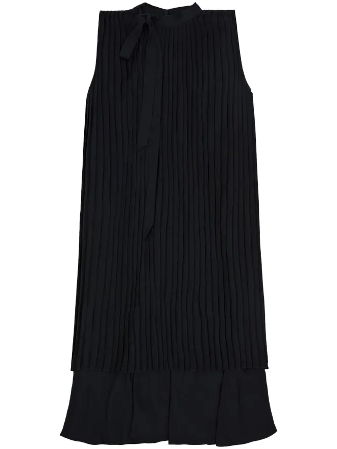 MM6 Maison Margiela MM6 Maison Margiela レイヤードノースリーブドレス（ブラック）の商品画像