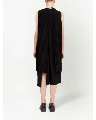 MM6 Maison Margiela レイヤードノースリーブドレス（ブラック） - サムネイル4